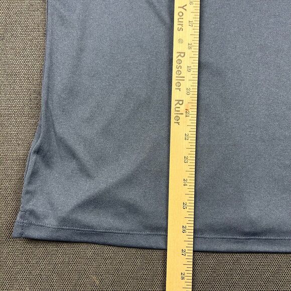 Travis Mathew Shirt Top Women's XL Blue Polo‎ Golf Idaho Medical NWT - Picture 11 of 11